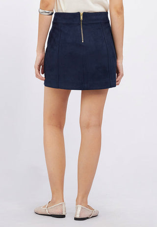 Suede Mini Skirt