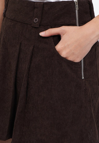 Corduroy Mini Skirt