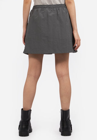 Parachute Mini Skirt with Pocket