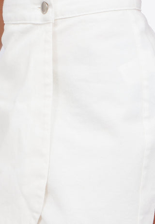 Crossover Denim Skort