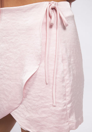 Wrap Skort with Side Tie