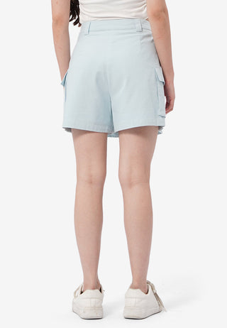 Front Pleat Skort with Cargo Pocket