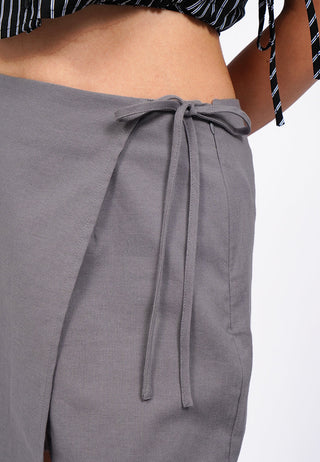 Mini Skort with Tie Details
