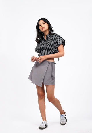 Mini Skort with Tie Details