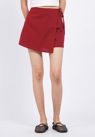 Mini Skort with Tie Details
