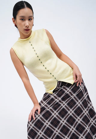 Colorbox X Gimme High Neck Knit Top