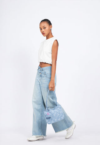 Sleeveless Balloon Top