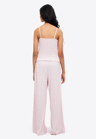 Tank Top Long Pants Pajama Set