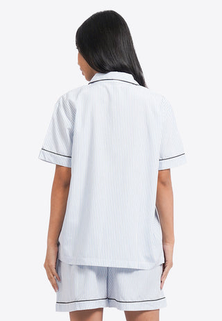 Short Sleeve Pajama Set with Shorts