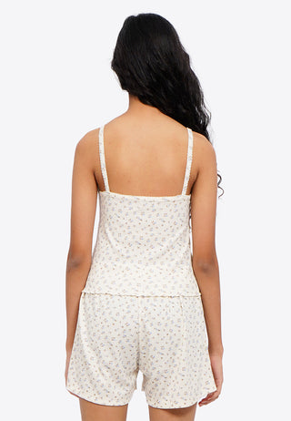Tank Top Short Pants Pajama Set