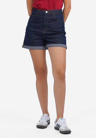 Roll Up Denim Short Pants