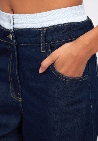 Double Waistband Jorts