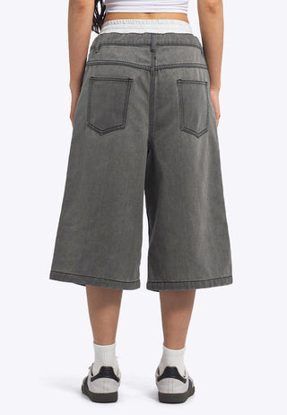 Double Waistband Jorts