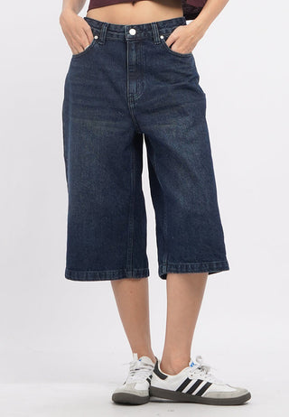 Regular Fit Denim Jorts