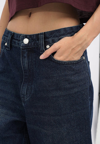 Regular Fit Denim Jorts