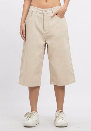 Regular Fit Denim Jorts