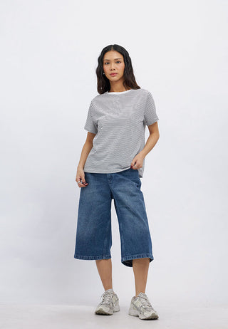 Regular Fit Denim Jorts