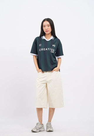 Regular Fit Denim Jorts