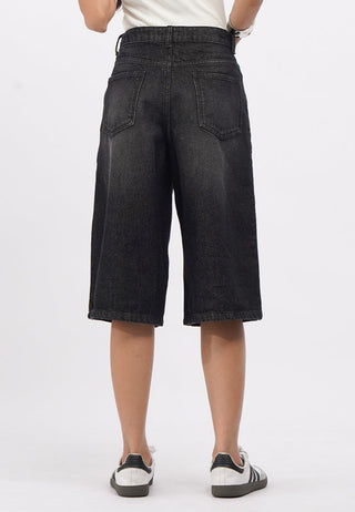 Regular Fit Denim Jorts