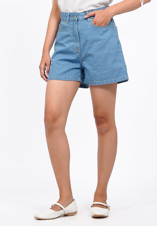 Denim Short Pants