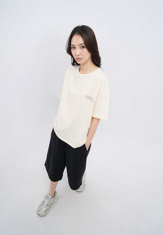 Knee Length Drawstring Short Sweatpants