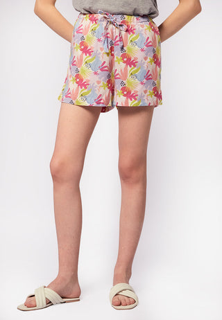 Printed Pajama Shorts