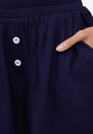 Boxer Shorts with Button Details