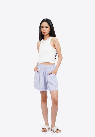 Boxer Shorts with Button Details