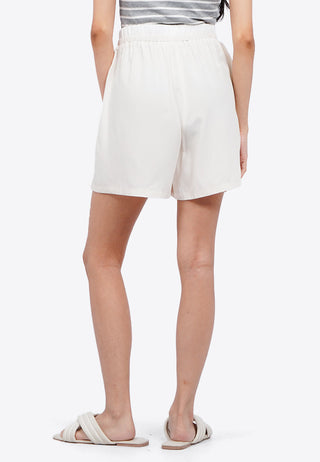 Double Waistband Pajama Shorts