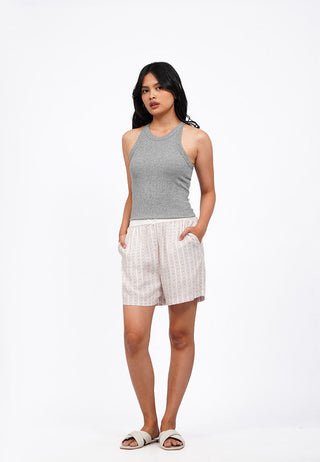 Printed Pajama Shorts