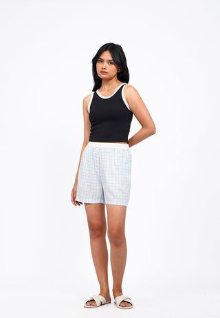 Printed Pajama Shorts