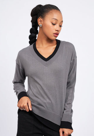 Double Layered Loose Sweater
