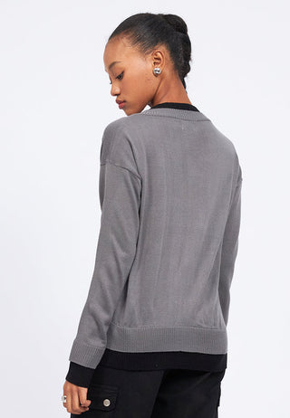 Double Layered Loose Sweater