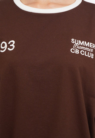 Contrast Rib Long Sleeve Sweatshirt