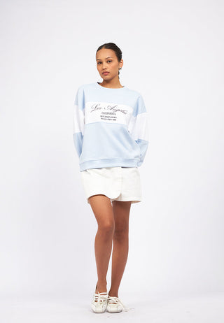 Oversized Colorblock Sweatshirt