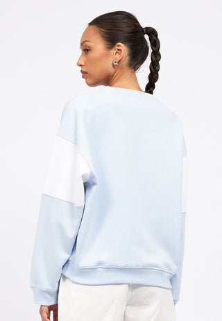 Oversized Colorblock Sweatshirt