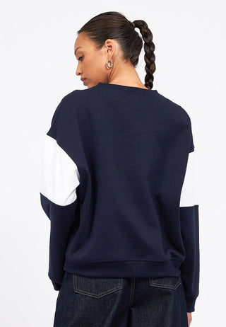 Oversized Colorblock Sweatshirt