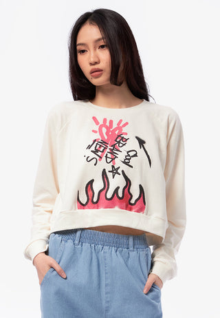 Graphic Long Sleeve Sweatshirt