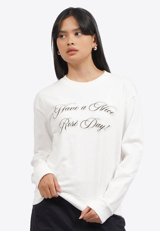 Long Sleeve Graphic Sweatshirt