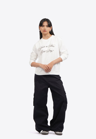 Long Sleeve Graphic Sweatshirt