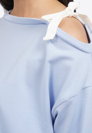 Strap-Off Shoulder Sweatshirt