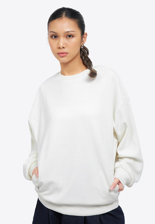 Side Pocket Oversized Sweatshirt