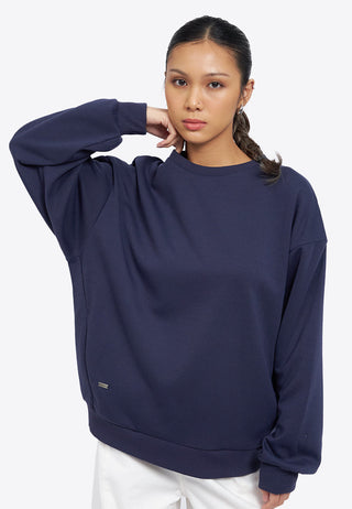 Side Pocket Oversized Sweatshirt