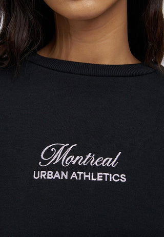Pleated Sleeves Graphic Sweatshirt