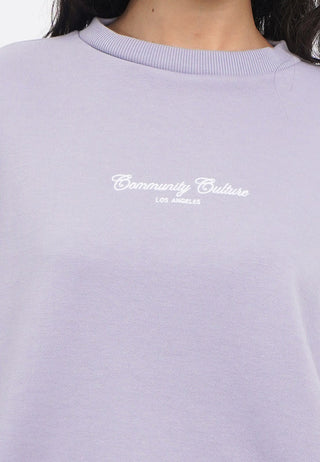 Pleated Sleeves Graphic Sweatshirt