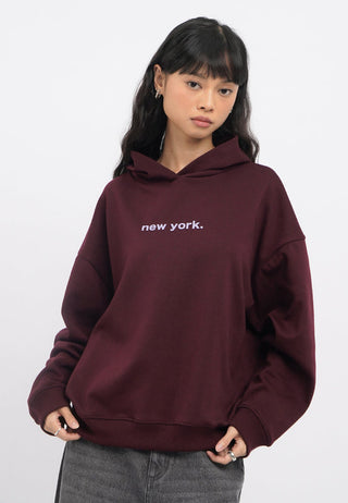 Oversized Long Sleeve Graphic Hoodies