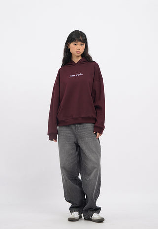 Oversized Long Sleeve Graphic Hoodies