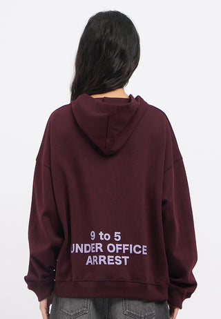 Oversized Long Sleeve Graphic Hoodies