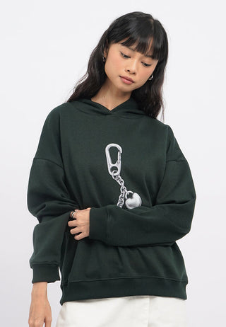 Oversized Long Sleeve Graphic Hoodies
