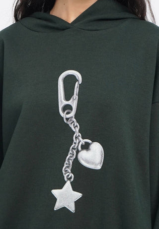 Oversized Long Sleeve Graphic Hoodies